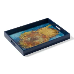 The Metropolitan Museum of Art Van Gogh Sunflowers Lacquer Tray Outlet