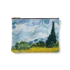 The Metropolitan Museum of Art Van Gogh Wheat Field With Cypresses Zip Pouch Sale