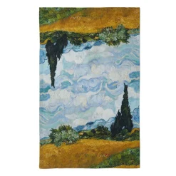 The Metropolitan Museum of Art Van Gogh Wheat Field With Cypresses Mug And Tea Towel Set Clearance