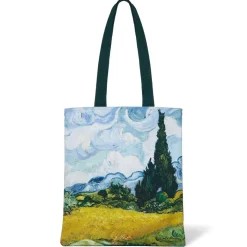 The Metropolitan Museum of Art Van Gogh Wheat Field With Cypresses Tote Sale