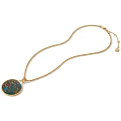 The Metropolitan Museum of Art William Morris Blackthorn Enamel Pendant Necklace Fashion