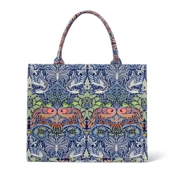 The Metropolitan Museum of Art William Morris Peacock And Dragon Oversize Structured Tote Sale