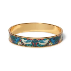 The Metropolitan Museum of Art William Morris Strawberry Thief Enamel Bangle Outlet